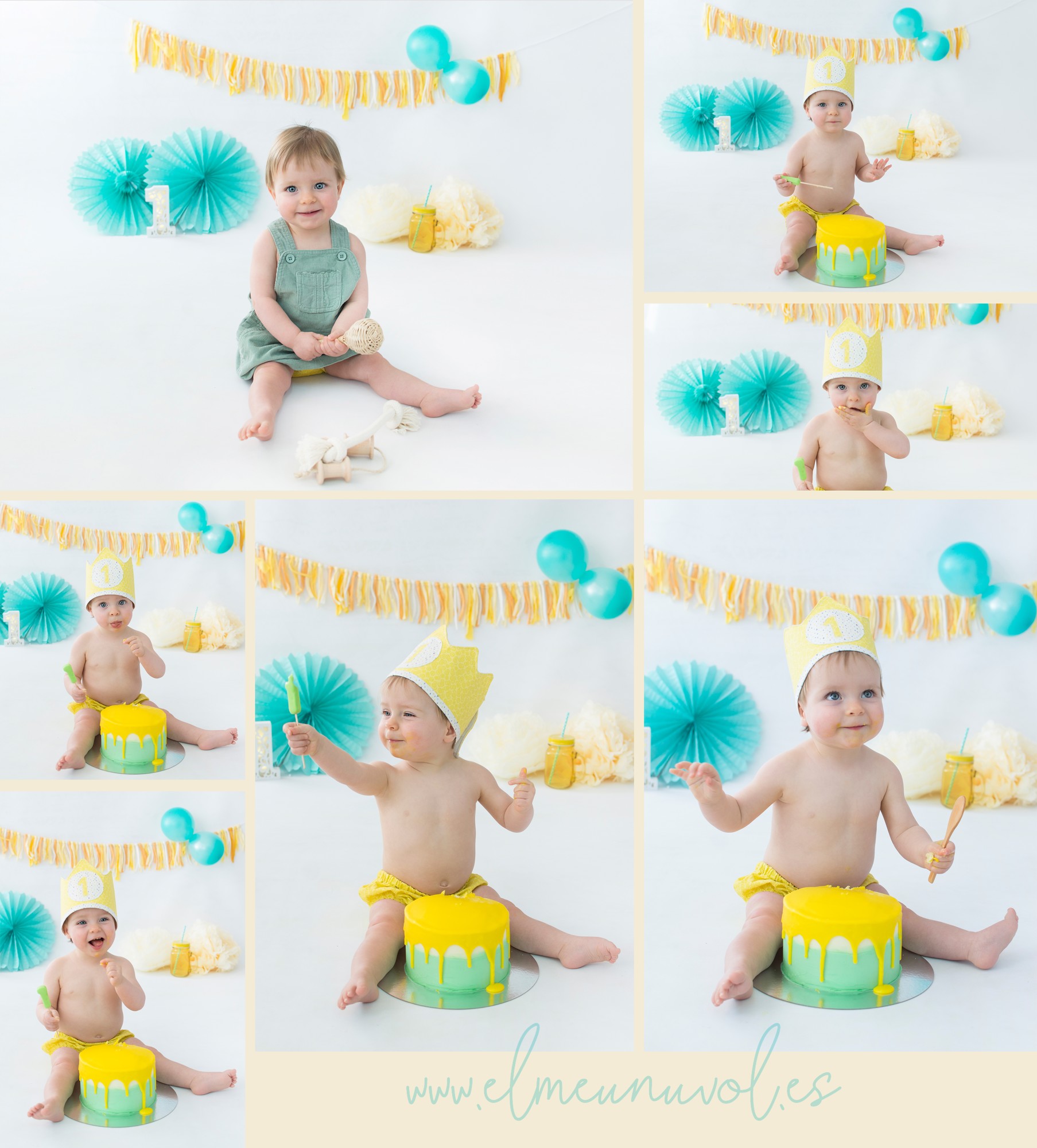 smash cake a igualada barcelona el meu núvol fotografía cumpleaños aniversari newborn bebé nounat infantil familiar00001
