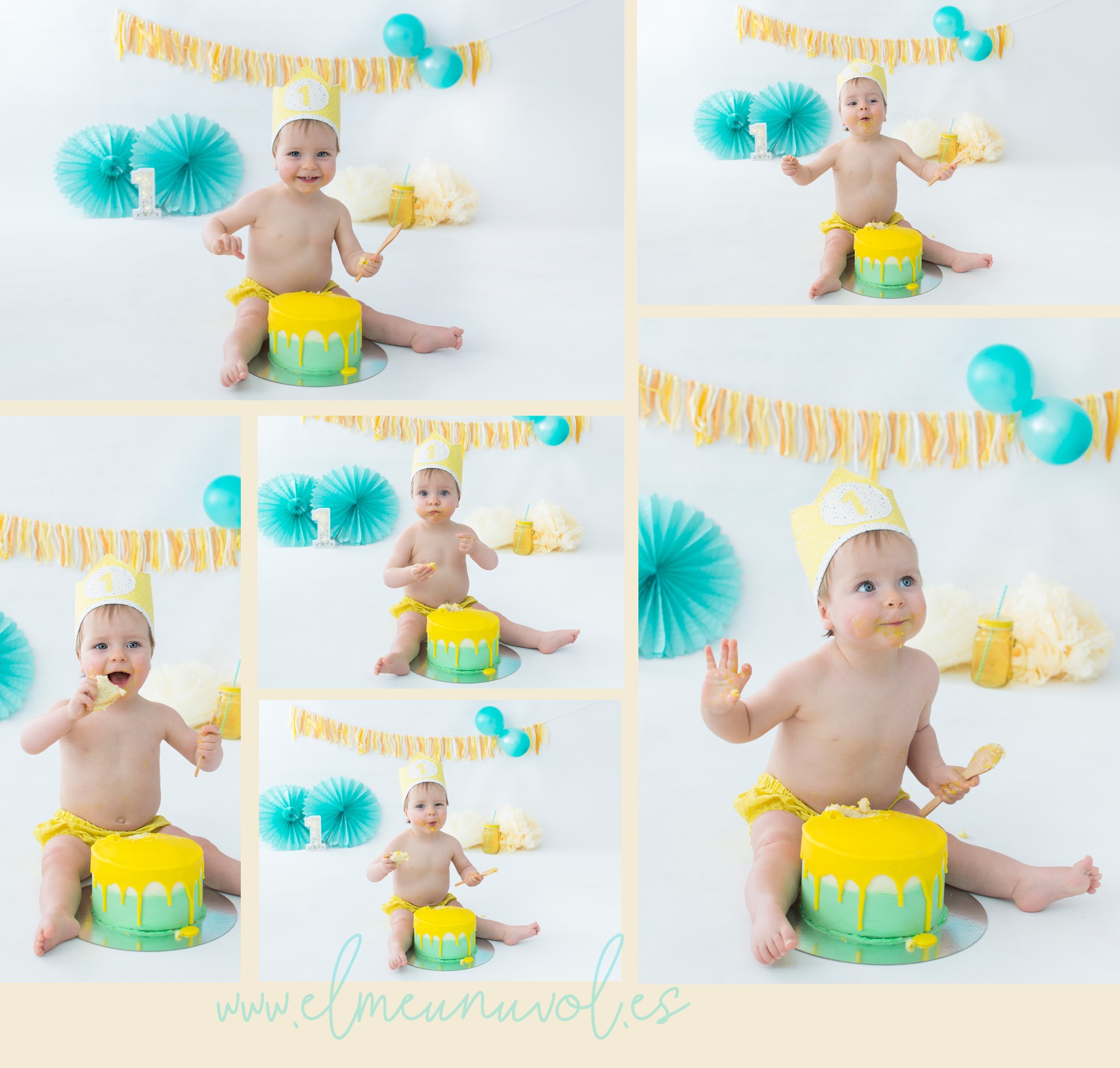 smash cake a igualada barcelona el meu núvol fotografía cumpleaños aniversari newborn bebé nounat infantil familiar00002